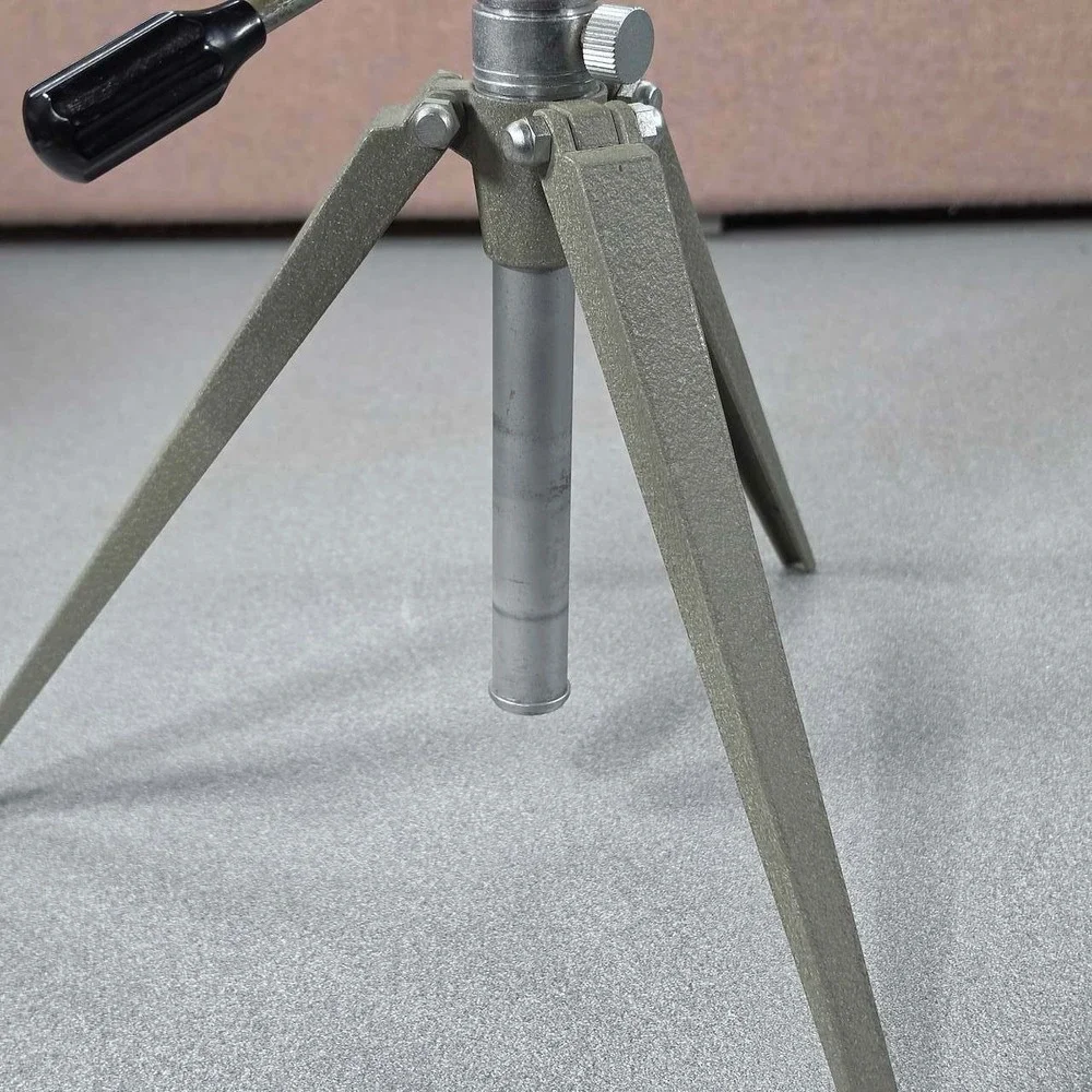 Selsi Spotting Scope 60mm 15x-60x Zoom Green Vintage Japan Tripod Good